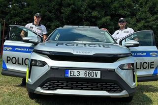 Policisté na jihu Čech testují elektrickou škodu