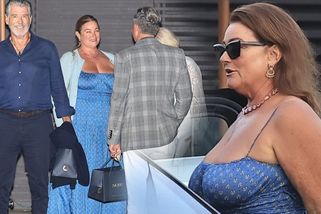 Pierce Brosnan vzal manželku na další rande. Ta se vybavila pořádným výstřihem!