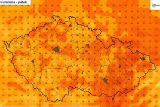 Česko zažilo tropickou noc, následující budou ještě teplejší - Novinky