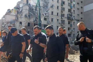 Dostanou odpověď, řekl Zelenskyj k masivnímu útoku na Kyjev - Novinky