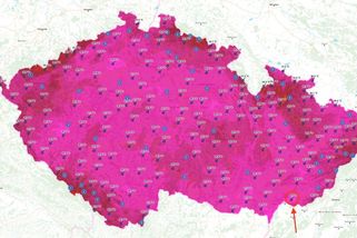 Na Moravě poprvé v historii naměřili 40 °C - Novinky