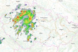 Bouřky řádí hlavně ve středních a severních Čechách - Novinky