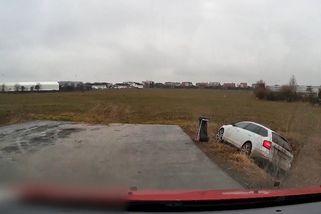 Mladičká nervózní řidička během chvíle dvakrát havarovala. Video je hitem na sítích