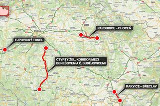Skanzen. V Evropě sviští vlaky běžně 300 km/h, Češi konečně začali mluvit o dvoustovce - Novinky