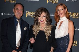 Hana Vagnerová po boku Joan Collins: V Londýně byla nepřehlédnutelná