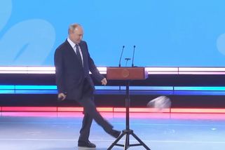 Video: Putin kopl do míče a v Rusku je z toho událost. Balon míří do muzea - Seznam Zprávy