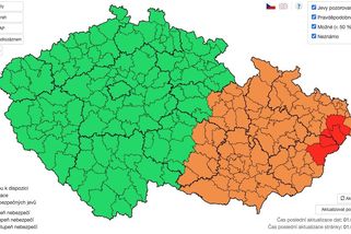 V Beskydech řádí extrémně silné bouřky - Novinky