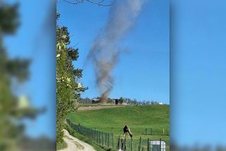 Prachový ďábel řádil ve westernovém městečku v Boskovicích, rozdrtil přístřešek pro koně - Novinky