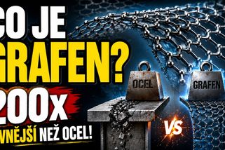 Co je grafen? Nejsilnější materiál na světě! 200x pevnější než ocel | Jak to funguje?