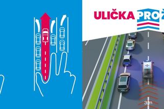 Dva řidiči, kteří na dálnici D1 zablokovali záchranářskou uličku, dostanou pokutu - Novinky