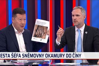 Lhal jste, debata s vámi je neuvěřitelná, znělo studiem. Hřib se s Okamurou hádali o Číně | CNN Prima News