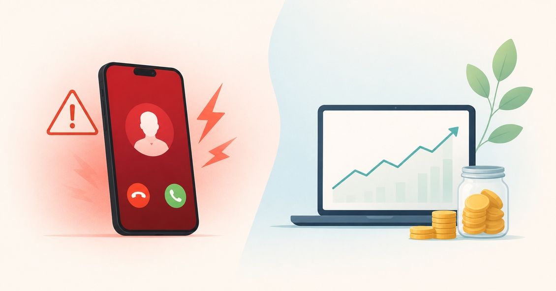 Investičnímu nátlaku po telefonu bych nevěřil. Raději investuji přes Portu
