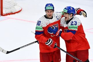 Čeští hokejisté zdolali v tuhé bitvě Slovensko, rozhodl kapitán Červenka - Seznam Zprávy