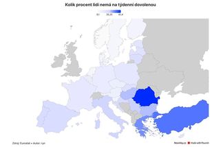 Na dovolenou nemá skoro pětina Čechů - Novinky