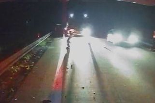 Řidič autobusu málem smetl policejní hlídku na dálnici D46, pak ujel - Novinky