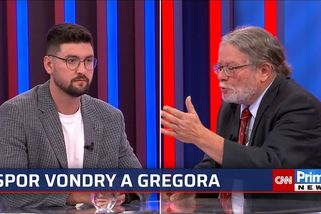 Vondra: Babiše nehlídáte, ale svítíte mu na uplácení voličů. Čekal jsem od vás víc, řekl Gregor | CNN Prima News