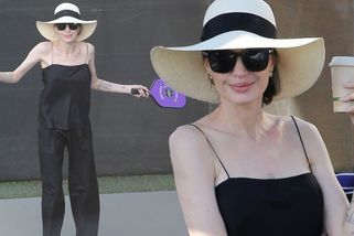 Vypadá jako chodící mrtvola. Angelina Jolie vystrašila fanoušky svým úborem bez podprsenky během sportovního utkání - Super.cz