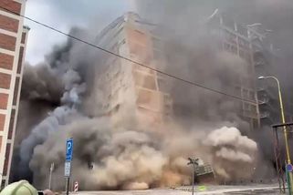 Hořící budova ve Zlíně má narušenou statiku. Nové video ukazuje zkázu zblízka - Novinky