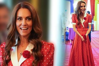 Mohla by být supermodelkou! Princezna Kate ohromila v červených šatech. Fanoušci jsou paf hlavně z jednoho detailu - Super.cz