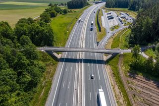 V Bavorsku rozšířili 76 kilometrů dálnice A3 na šestipruh, práce trvaly šest let