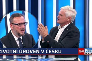 Růst mezd v ČR? Lživá propaganda, kritizoval Fialovu i Babišovu vládu Tlustý | CNN Prima News