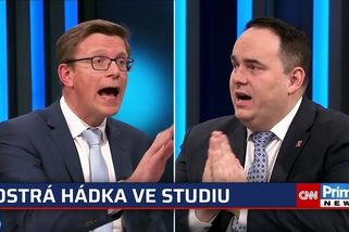 Ostrá hádka politiků ve studiu: Nesnažte se Slováky vychovávat, opřel se Hrnčíř do Kupky | CNN Prima News