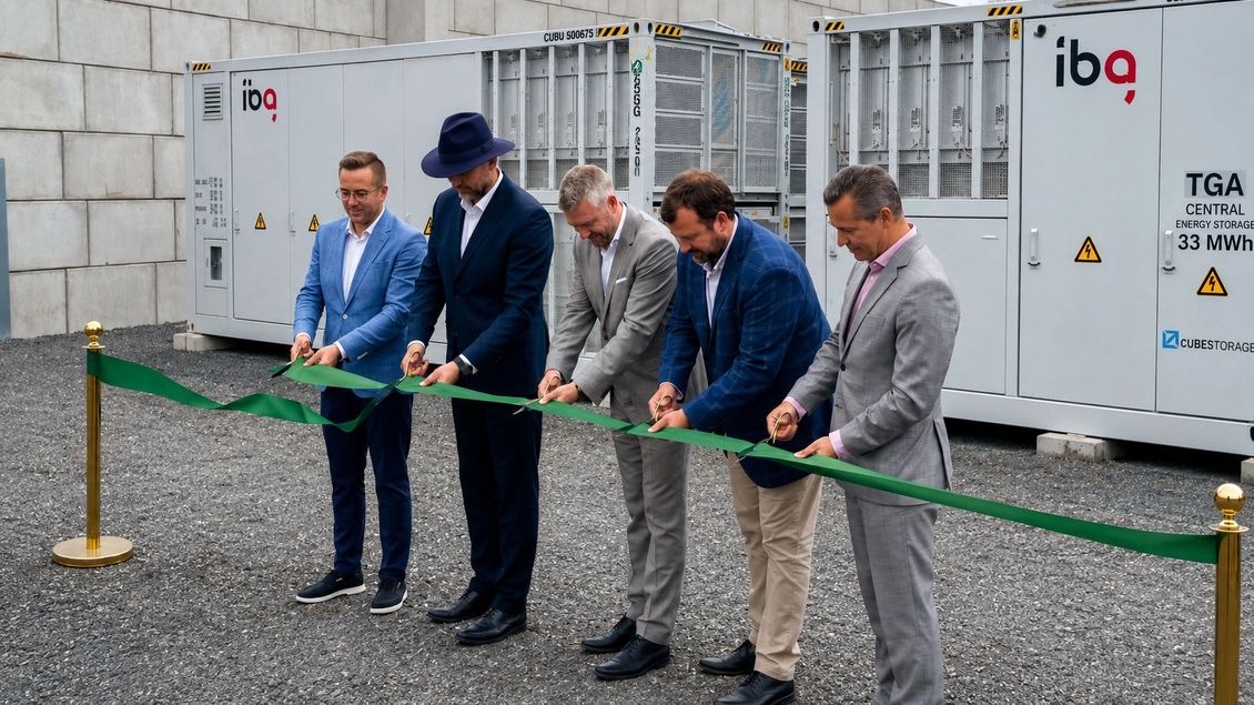 V Ostravě spustili „obří powerbanku“ za 600 milionů korun. Pomůže bránit blackoutu