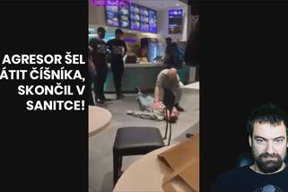 Videorozbor: Agresor šel mlátit číšníka, skončil v sanitce | Choketopus rozbory