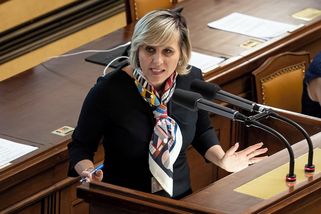 Senátorka Mračková Vildumetzová s hadicí v ruce své publikum dost rozdováděla. A co teprve, když vyrazila na fotbal! - Super.cz