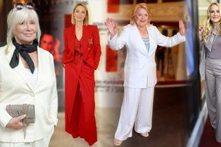 Kalhotové kostýmky ovládly Vary: Slavné ženy ukázaly, jak slušivé jsou světlé i výrazné barvy
