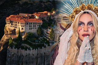Co hledala Madonna v klášteře? Na své 68. narozeniny přiletěla vrtulníkem za duchovním - Super.cz