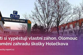 Děti si vypěstují vlastní záhon. Olomouc promění zahradu školky Holečkova
