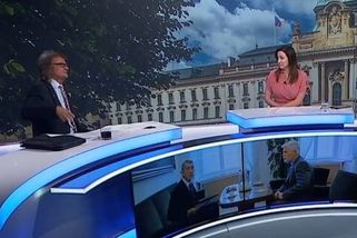 Řezníčková už měla v živém vysílání Ševčíka plné zuby. Musela ho opakovaně krotit: Tohle není volný mikrofon