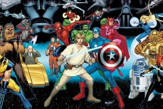 Spider-Man proti Darth Vaderovi? Marvel a Star Wars poprvé spojí své legendární světy