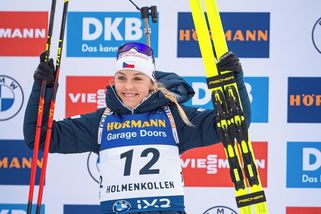 Skvělý úspěch. Voborníková po bezchybné střelbě ovládla exhibici v Drážďanech - Sport.cz