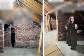 Místo komory další obrovský prostor. Britka koupila byt s překvapením