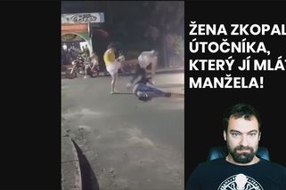 Videorozbor: Muž dostával nakládačku, útočníka sestřelila jeho manželka | Choketopus rozbory