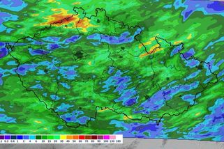 Déšť a bouřky zalily téměř celé Česko. Pršet bude i v dalších dnech - Novinky