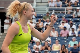 Siniaková v ráži! Na US Open smetla soupeře i moderátora - Sport.cz
