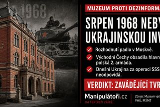 Muzeum východních Čech se postavilo dezinformaci. Srpen 1968 nebyl ukrajinskou invazí