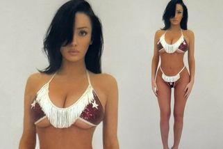 Bianca Censori v bikinkách, kde se hodně šetřilo materiálem!
