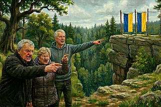 Zámek Bečov vyvěsil modrožlutou. Trapnost a skandál, zuří lidé - Médium.cz