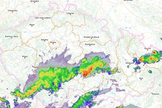 Na Vysočině řádí supercela - Novinky