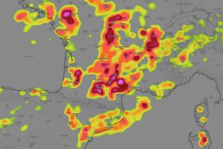 Nejvyšší stupeň varování. Ve Francii a ve Španělsku udeří supercely - Novinky