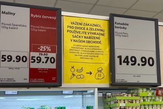 Konec plastových sáčků u ovoce zadarmo? Supermarkety mění pravidla!