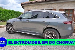 Elektrickým Mercedesem EQC do Chorvatska - na remote office | Recenze elektromobilů