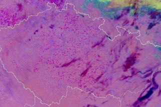 Meteorologická družice nad Českem zachytila desítky čarodějnických ohňů - Novinky
