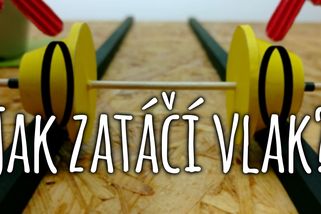 Jak zatáčí vlak, přestože nemá volant | Na ubrousek