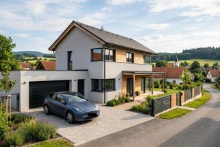 Pořídil elektromobil, ale fotovoltaiku nechce. „Zásuvka je levnější,“ říká