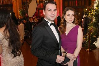 Macinka vyvedl manželku v lila šatech, večer ale skončil ostrou výměnou s Nesvadbovou